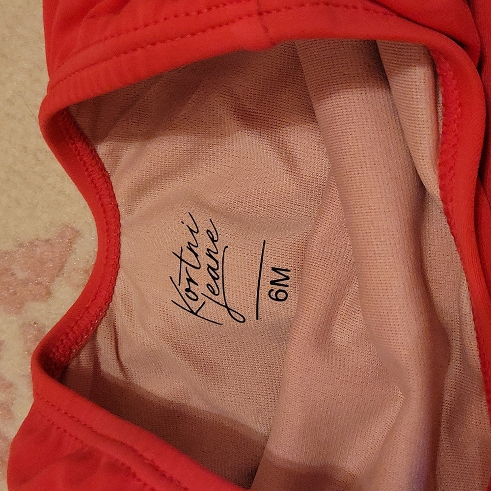 KORTNI JEANE: Hibiscus Baby Skirted One Piece - Picture 2 of 4